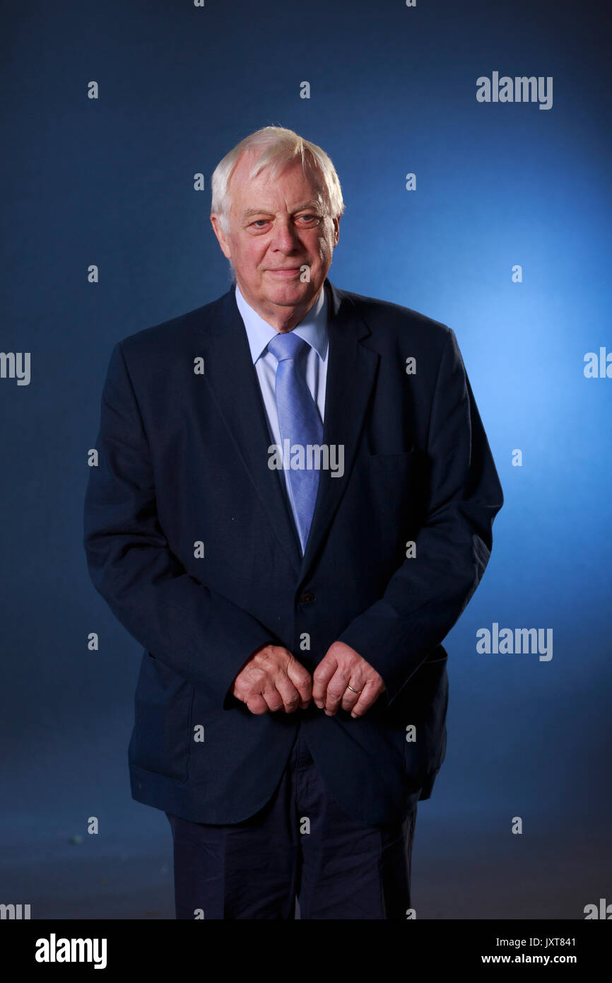 Édimbourg, Écosse 17 août. Jour 6 Edinburgh International Book Festival. Photo : Chris Patten, le Baron Patten de Barnes, CH, PC, est un simple député de la Chambre des Lords britannique et un ancien homme politique conservateur britannique jusqu'en 2011. Credit : Pako Mera/Alamy Live News Banque D'Images