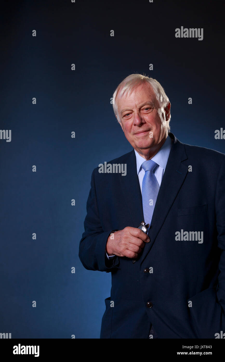 Édimbourg, Écosse 17 août. Jour 6 Edinburgh International Book Festival. Photo : Chris Patten, le Baron Patten de Barnes, CH, PC, est un simple député de la Chambre des Lords britannique et un ancien homme politique conservateur britannique jusqu'en 2011. Credit : Pako Mera/Alamy Live News Banque D'Images