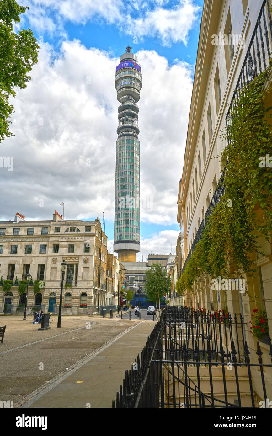 BT Tower Londres Banque D'Images