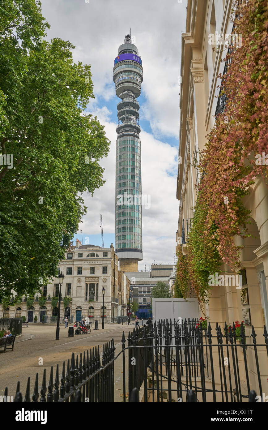 BT Tower Londres Banque D'Images