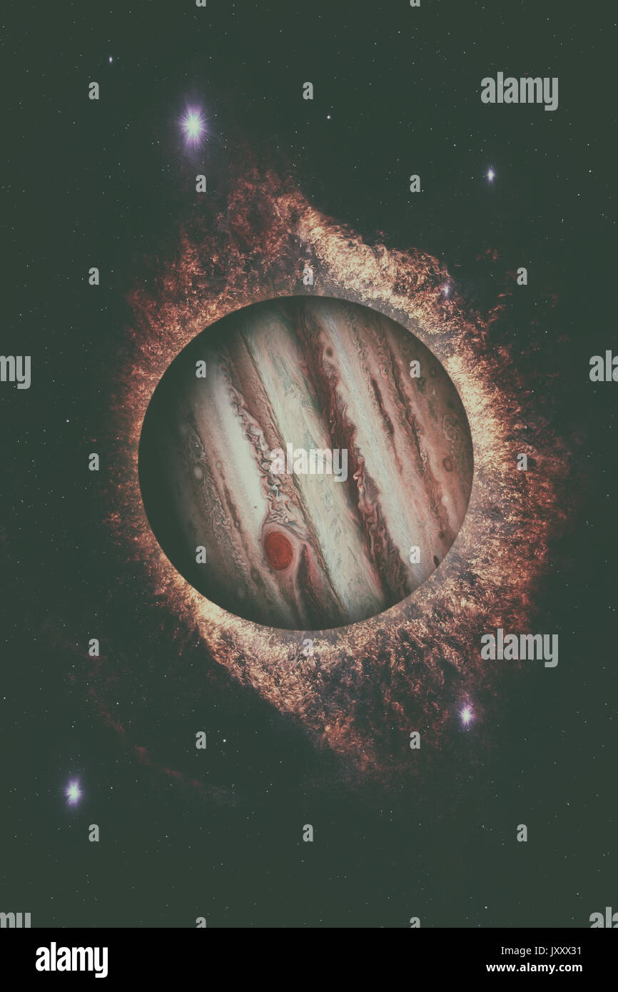 Le Système Solaire Jupiter Cest La Cinquième Planète à