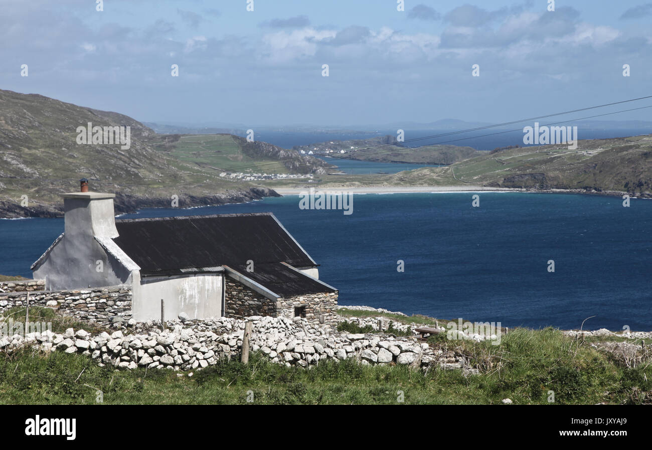 Irish country cottage, West Cork Banque D'Images