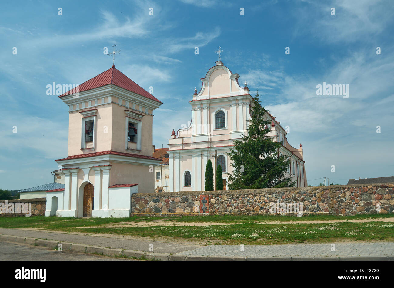 Golshany,Voblast de Hrodna, en Biélorussie le monastère des Franciscains Banque D'Images