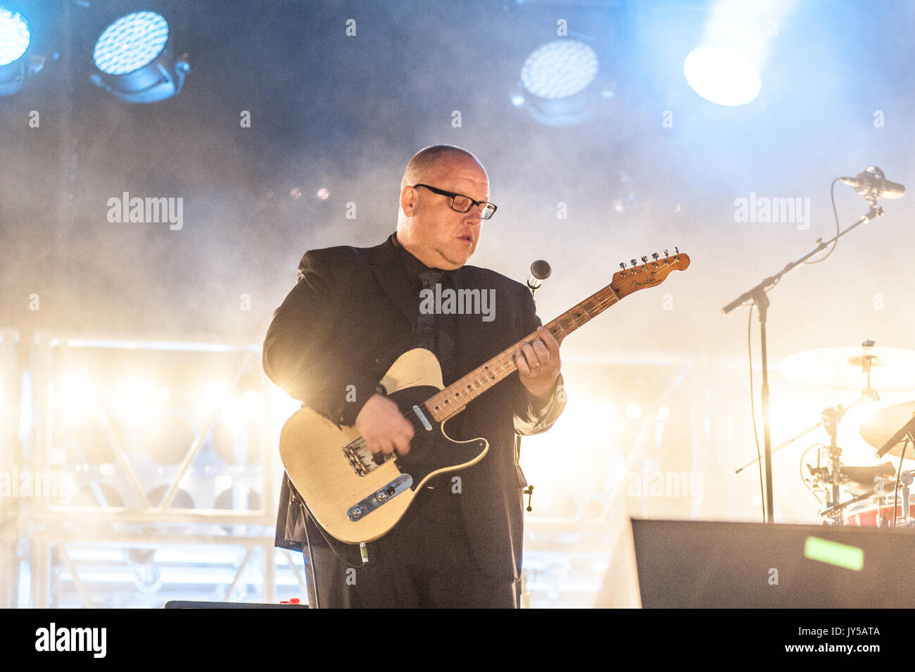 Les lutins de fermer la scène à Lovell bluedot Festival 07th Juillet 2017 Banque D'Images