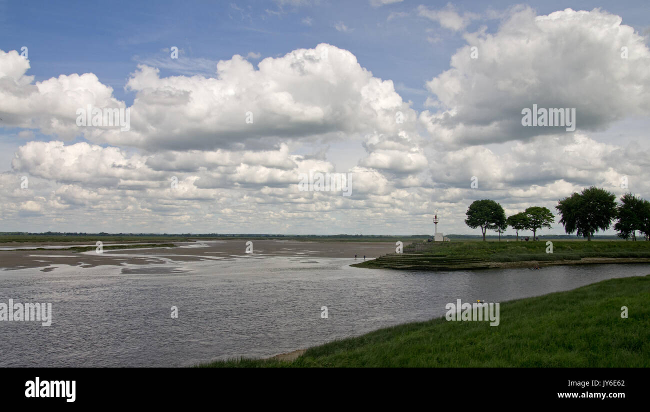 Baie de Somme Banque D'Images