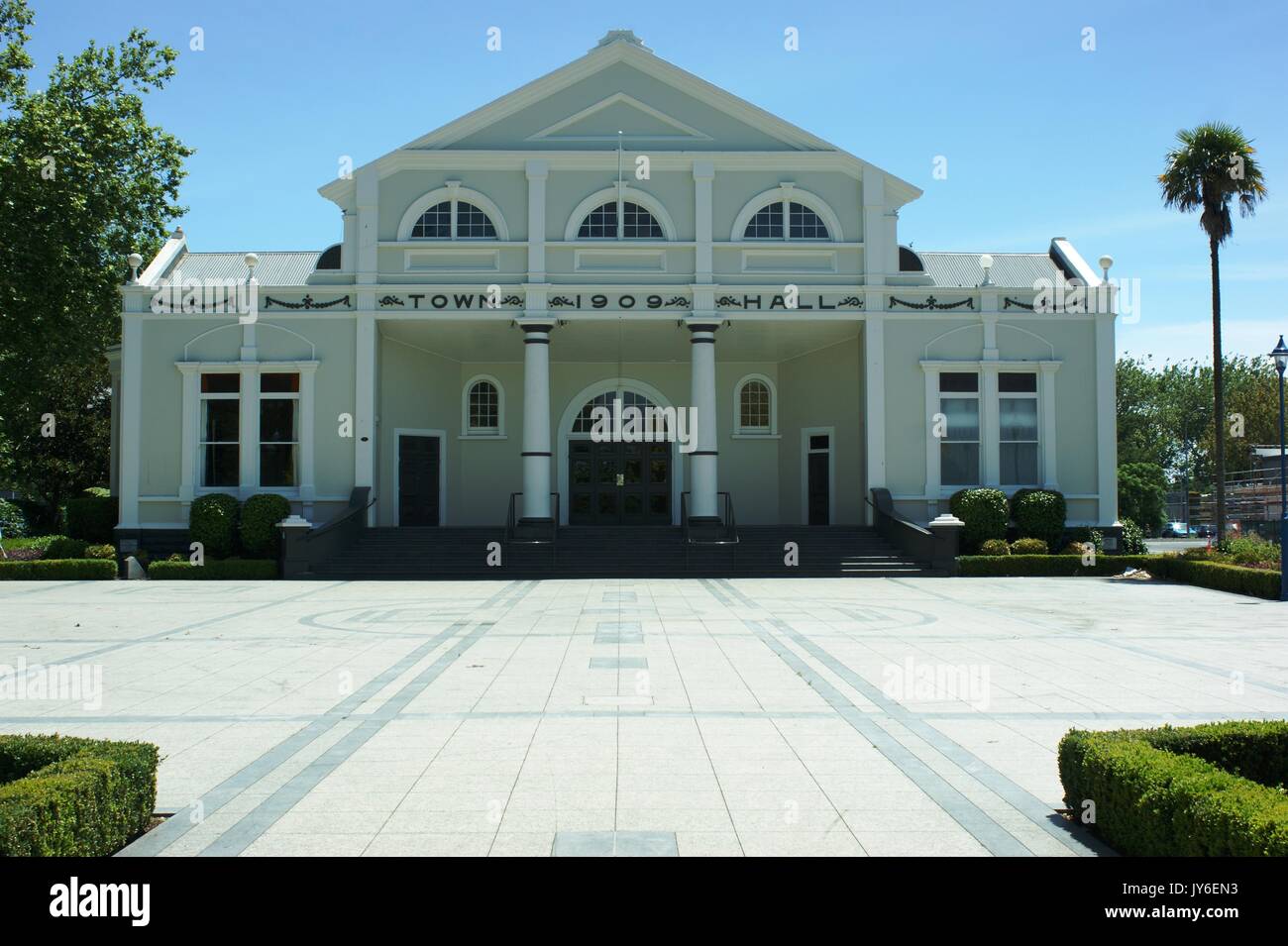 L'Hôtel de Ville, Nouvelle-Zélande Banque D'Images