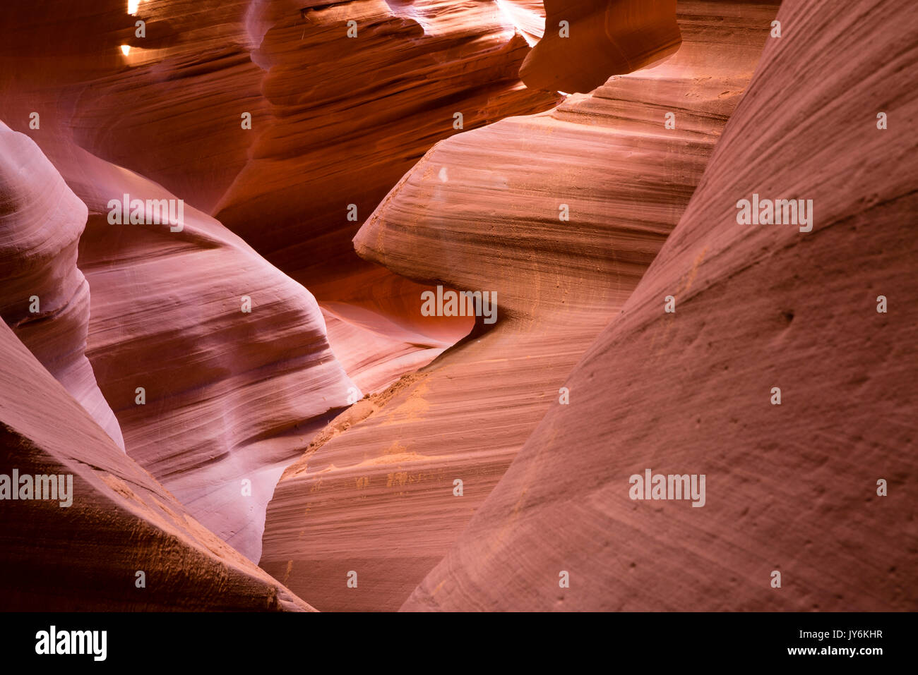 Image d'Antelope Canyon, un slot canyon près de page, arizona sur la réserve indienne navajo. Banque D'Images