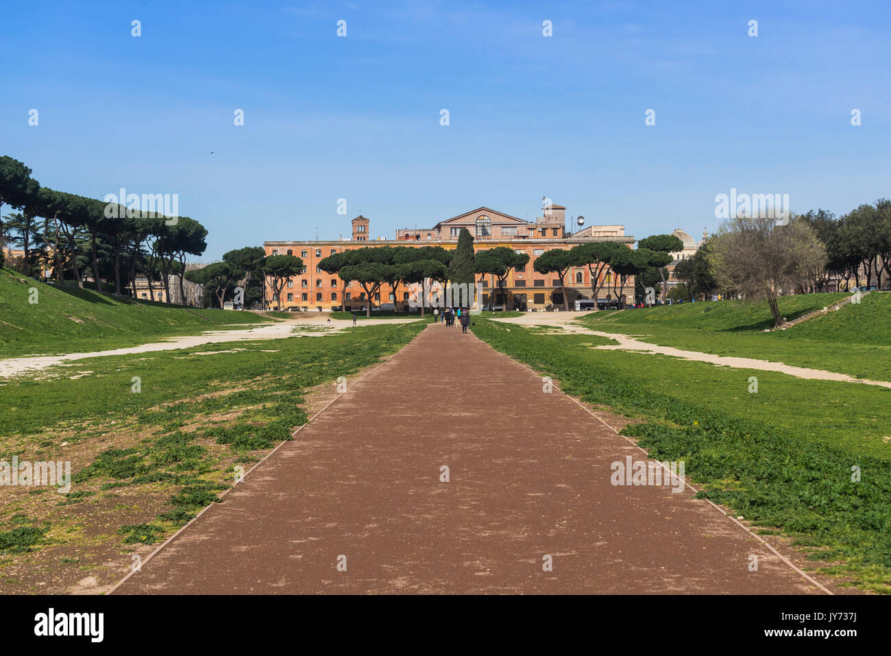 Rome, Italie. Le Cirque Maxime Banque D'Images