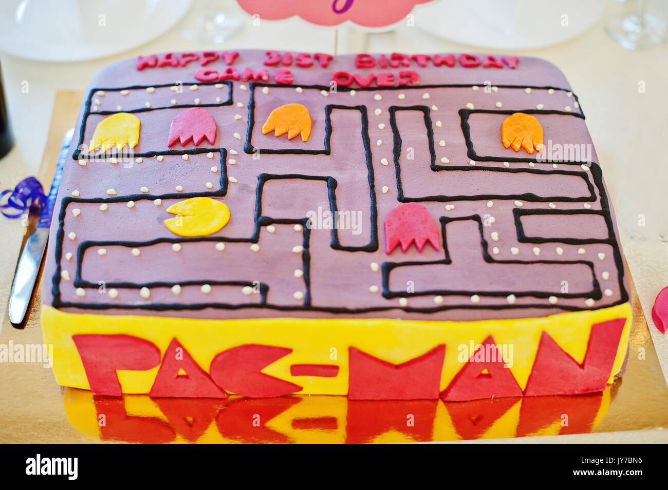 Pacman Cake Banque D Image Et Photos Alamy