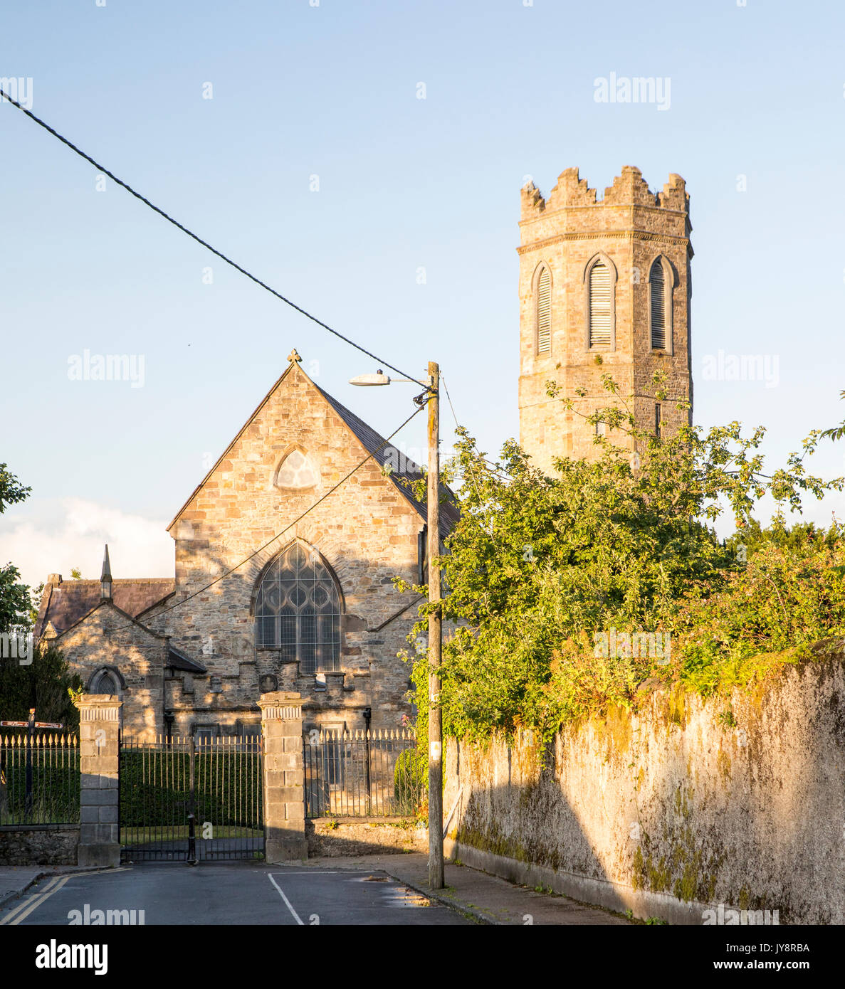 Vieille Eglise St Mary, Clonmel. L'église date du début des années 1200 mais la plupart des pierres est plus récent. L'Eglise d'Irlande (COFI). Banque D'Images
