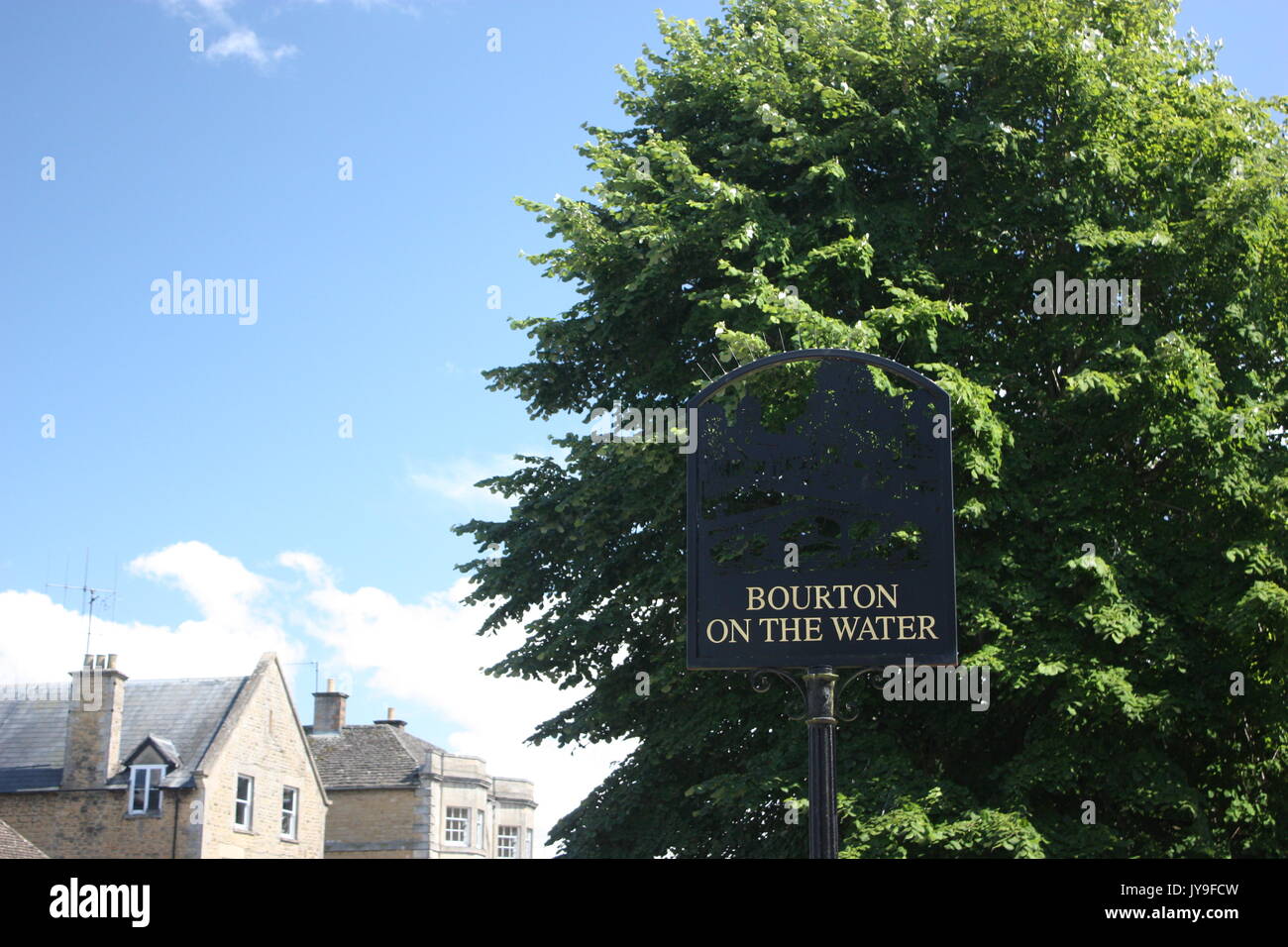 Burton signe Banque D'Images