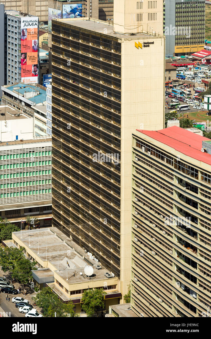 Banque nationale, Nairobi, Kenya Banque D'Images