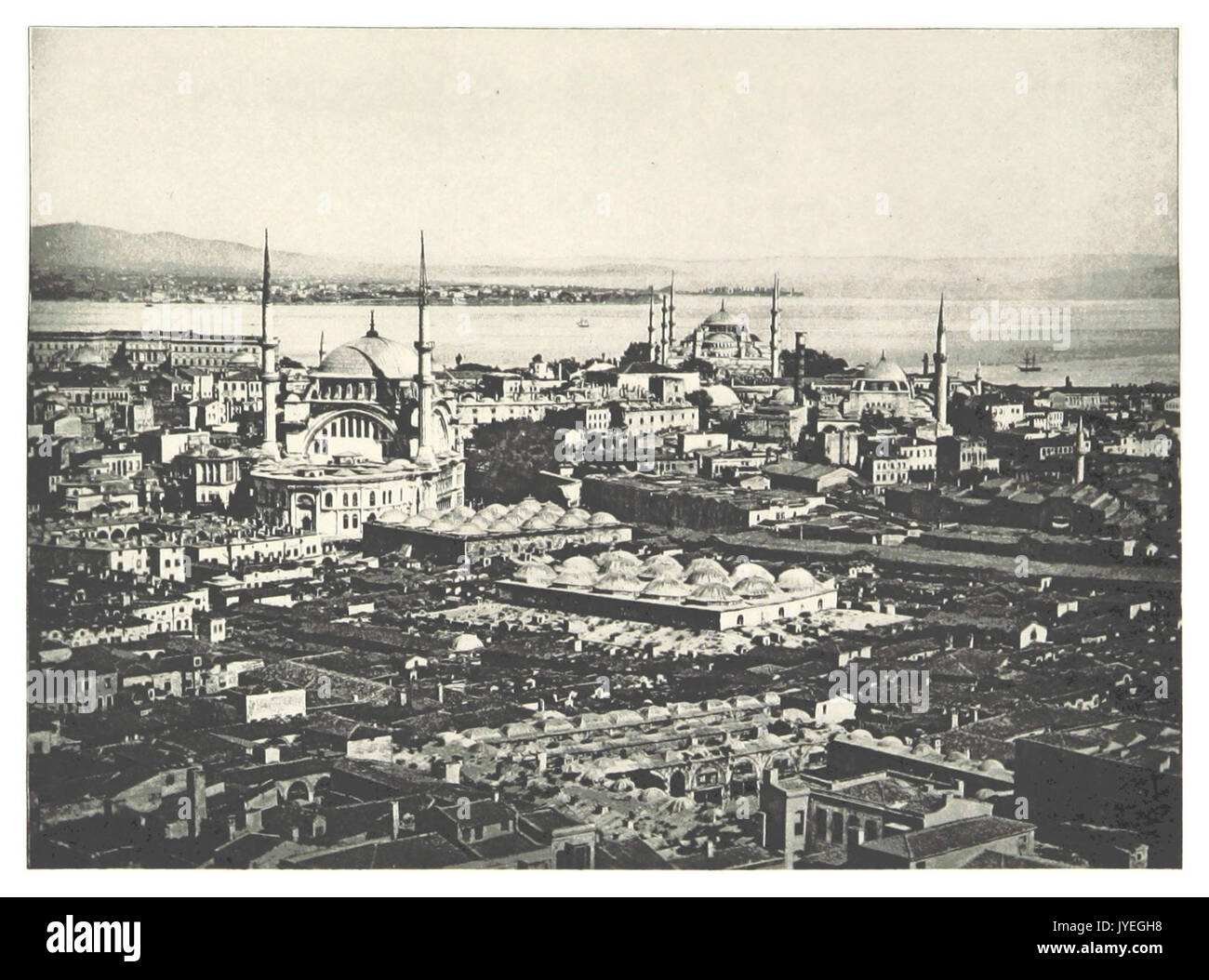 CLEMENT(1895) pg97 Vue générale dans Stamboul Banque D'Images