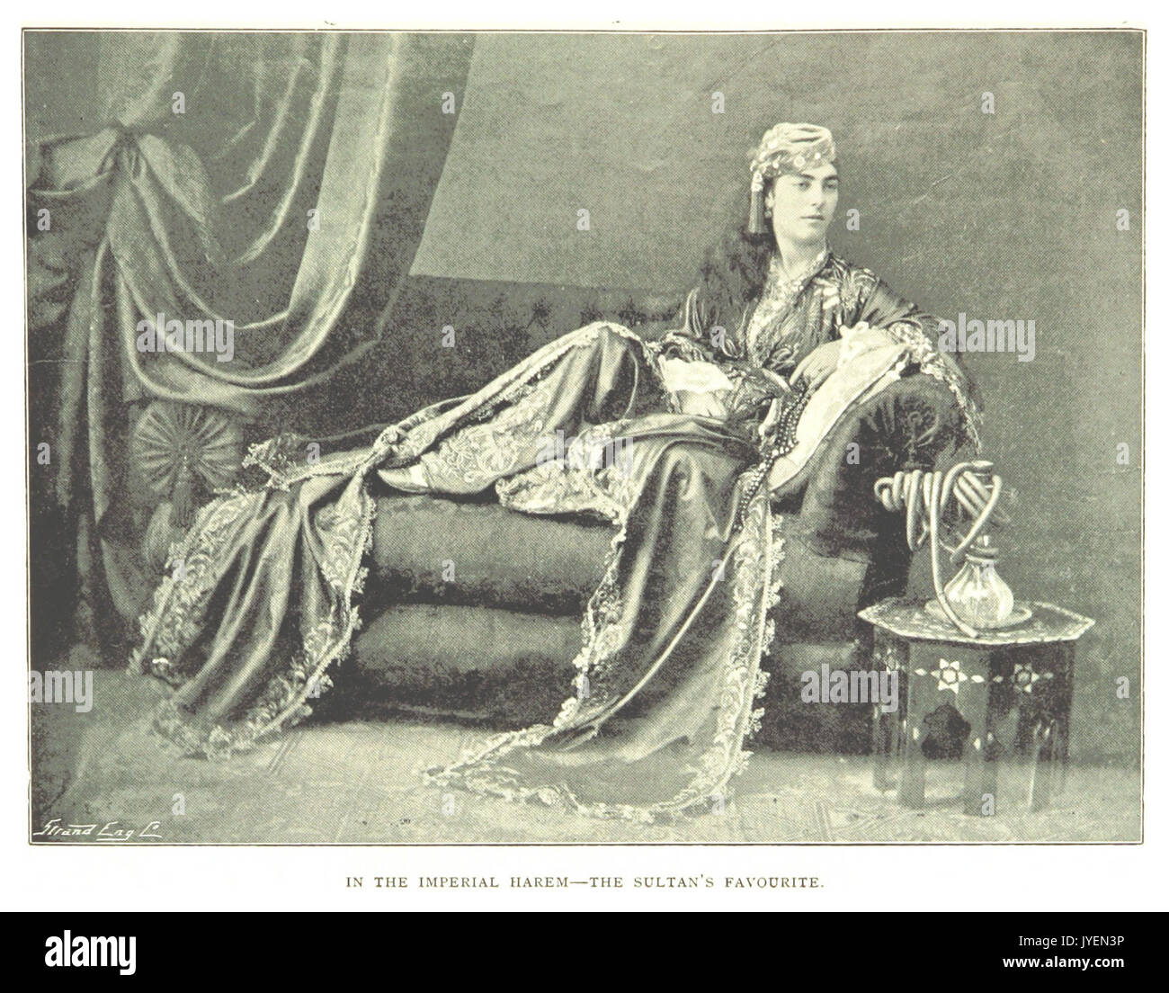 SPRY(1895) p049 la favorite des sultans Banque D'Images