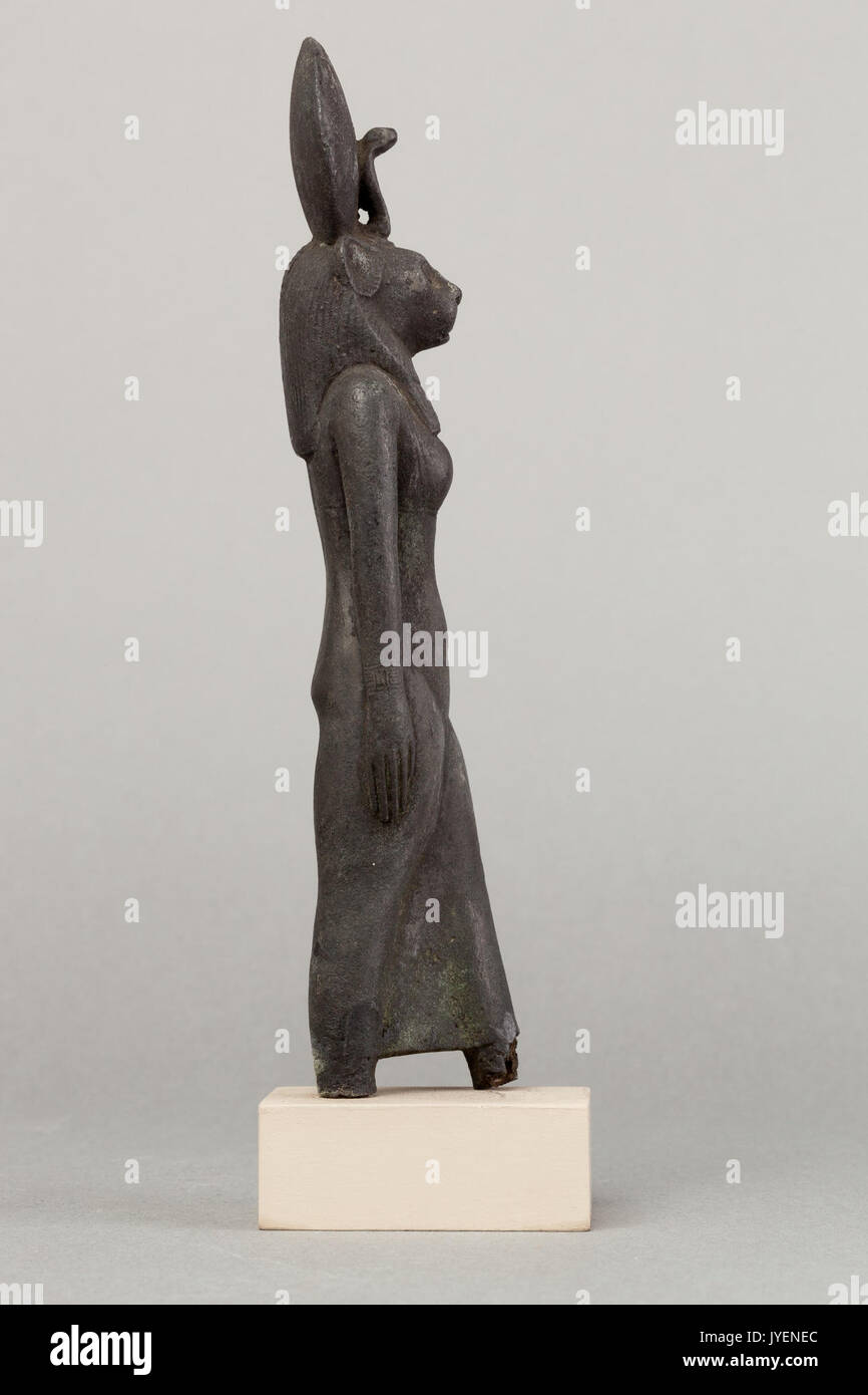 Une déesse à tête de lion, peut-être rencontré Ouadjet 89.2.574 002 Banque D'Images