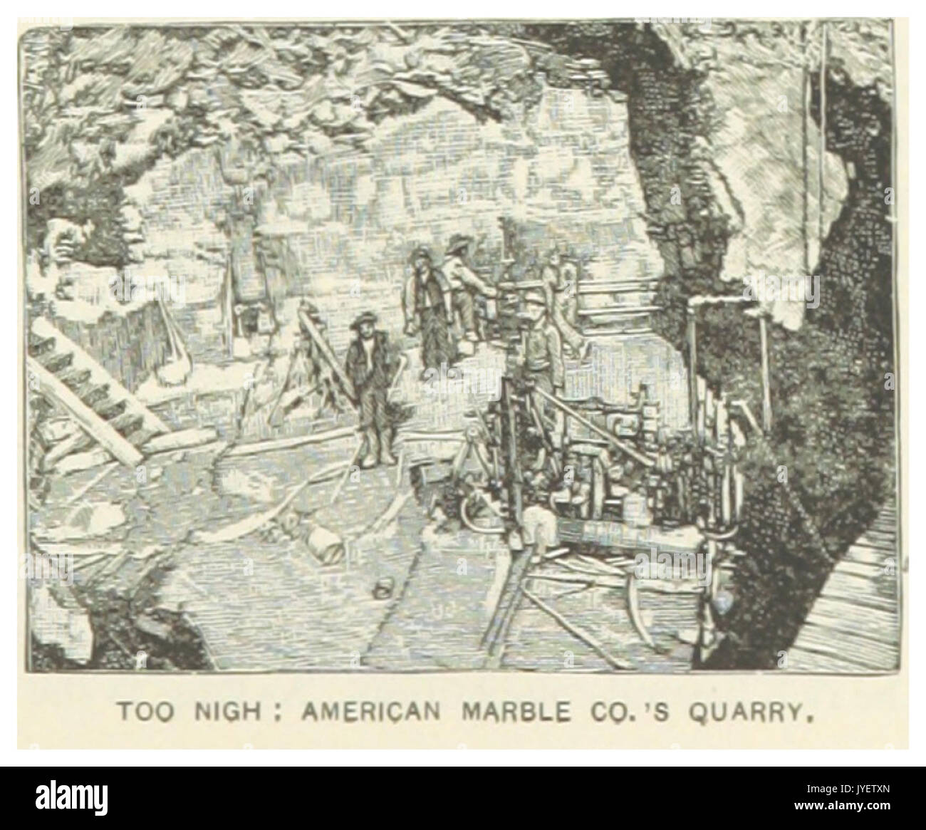 US GA(1891) p187 TROP PROCHE, LA CARRIÈRE DE L'ENTREPRISE EN AMÉRIQUE DU NORD Banque D'Images