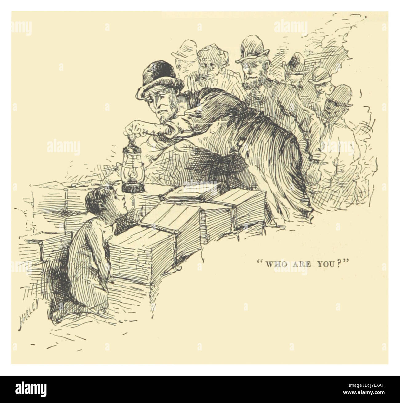 MARK TWAIN(1883) p064 QUI ÊTES-VOUS Banque D'Images