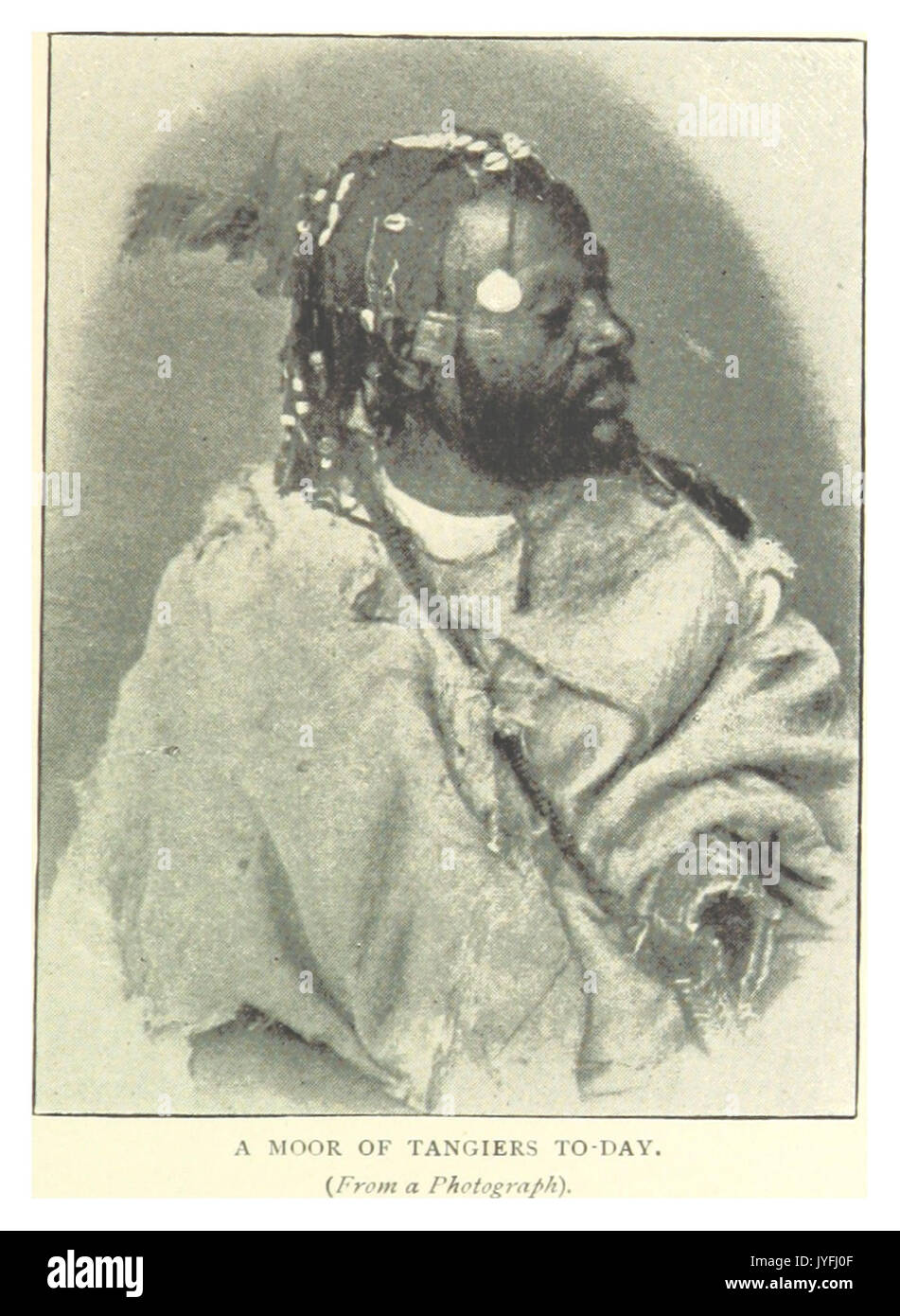 WHITE(1894) p035 une lande DE TANGER À JOUR Banque D'Images