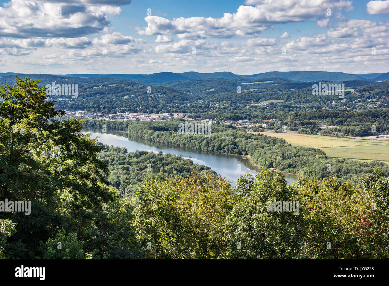 Scenic williamsport Banque D'Images