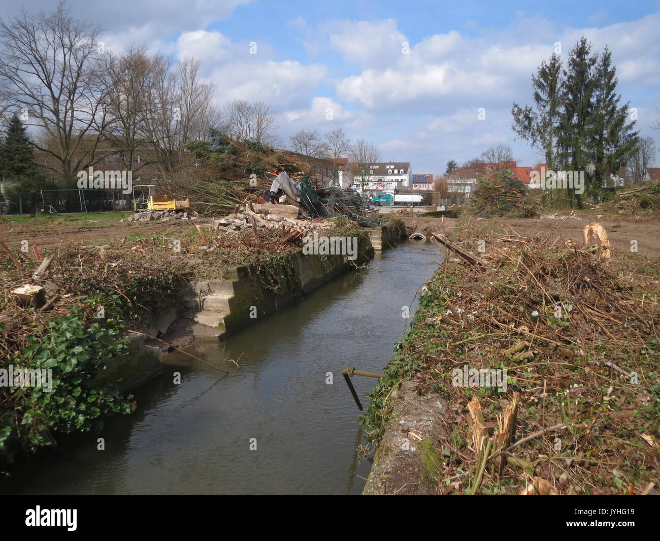 20160324Kraichbach4 Banque D'Images