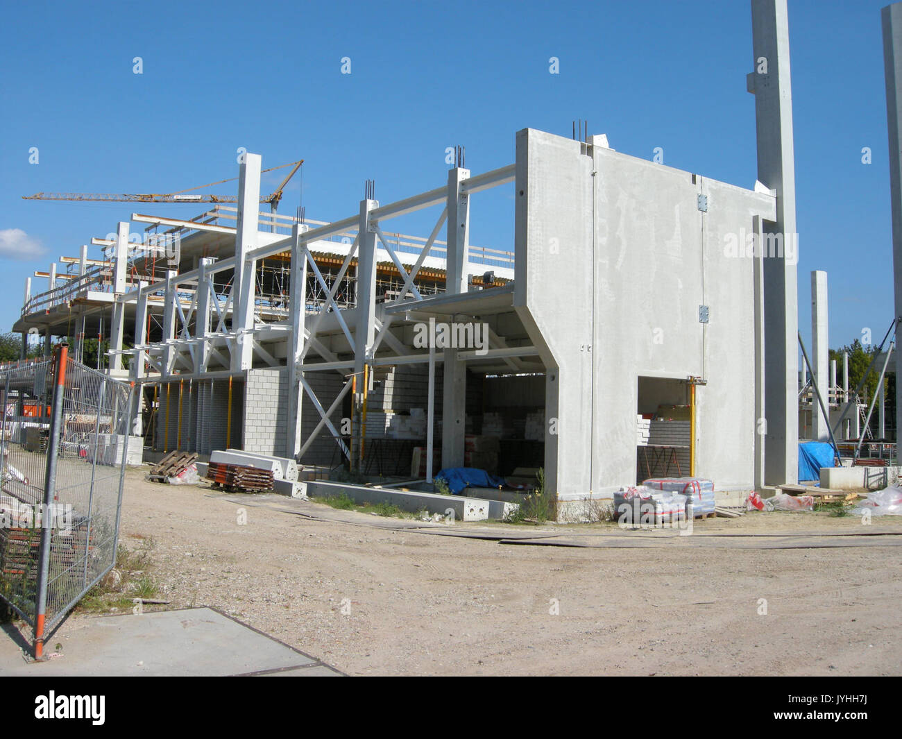 Aanbouwsportcomplexdrieburcht 0201092011 Banque D'Images