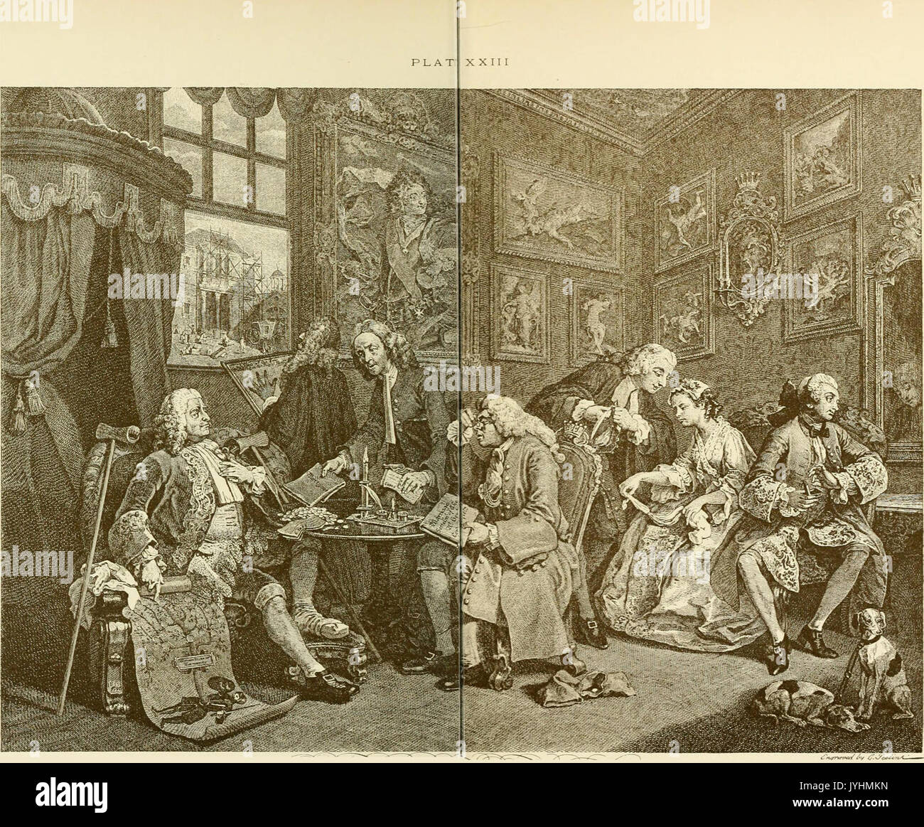 Un historique de toutes les nations de tout temps ; être une bibliothèque historique universelle (1905) Panorama Banque D'Images