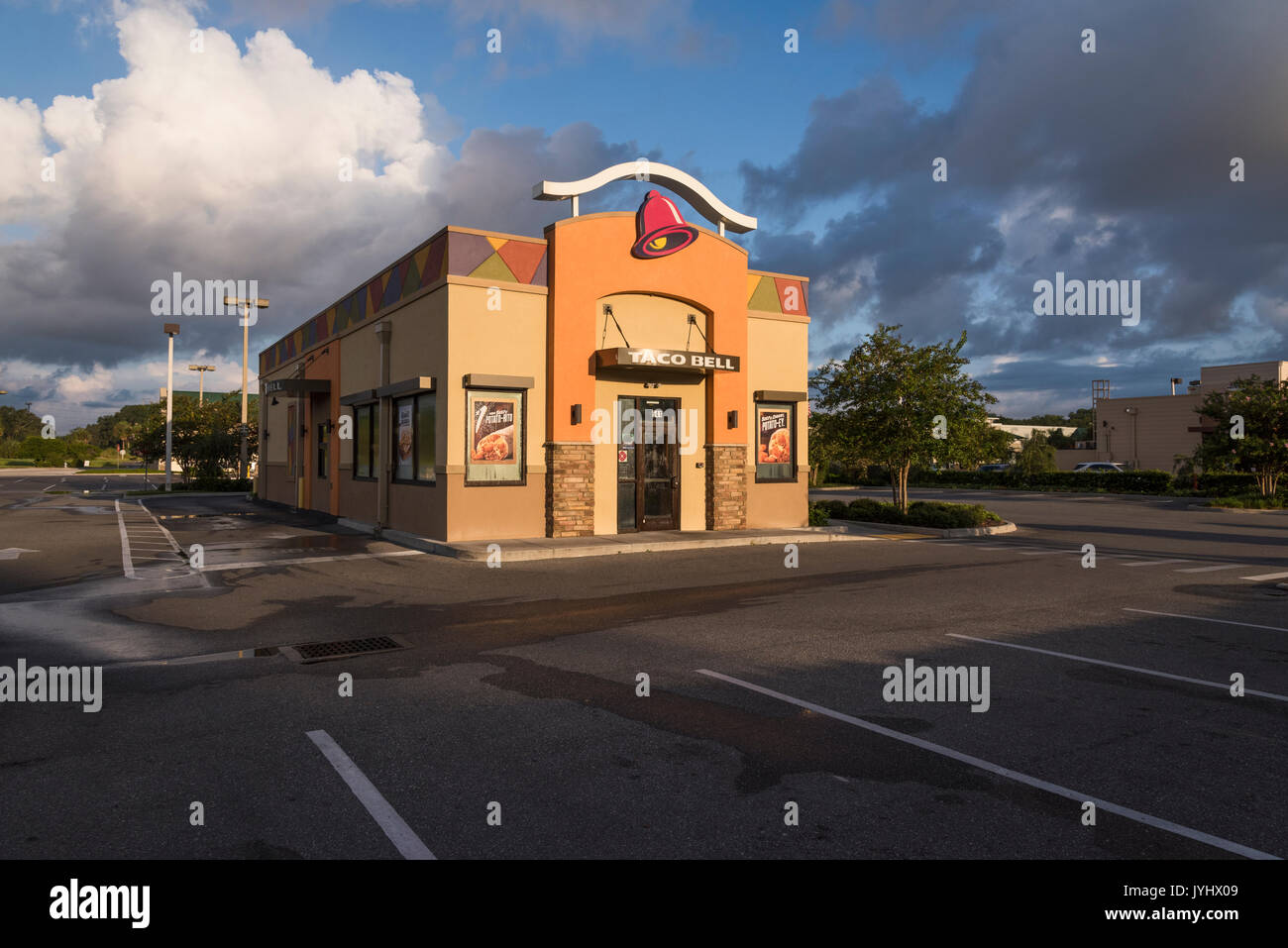 Taco Bell à Leesburg, Florida USA Banque D'Images