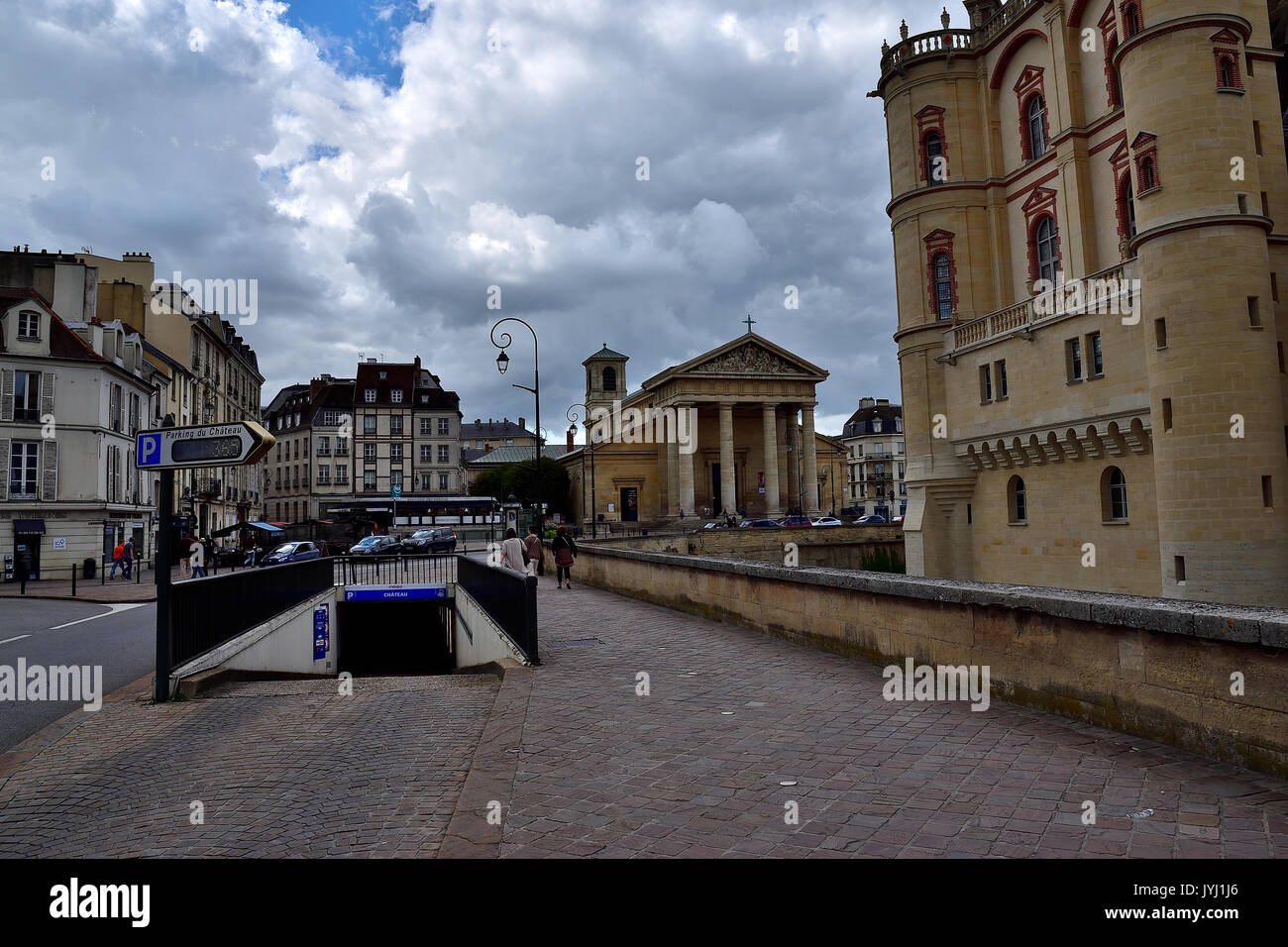 Saint Germain-en-Laye Banque D'Images