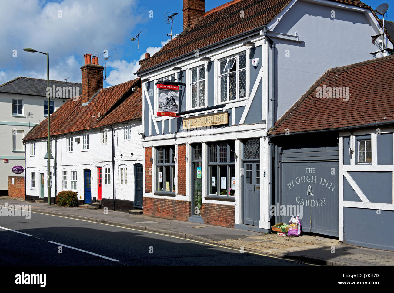 The Plough Inn, West Street, Farnham, Surrey, Angleterre, Royaume-Uni Banque D'Images
