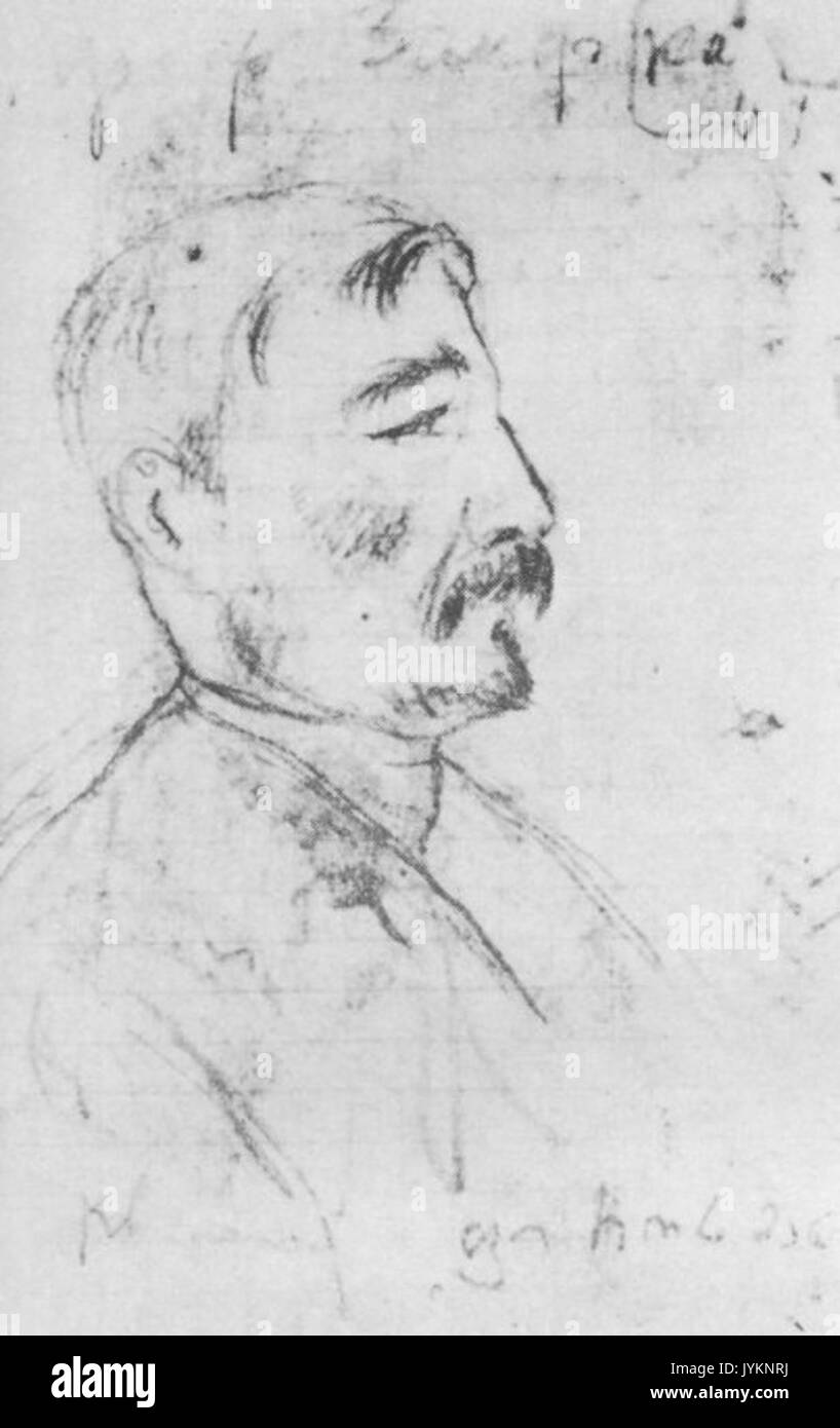 A. Mrevlishvili. Niko Pirosmani. Mai 1916 Banque D'Images