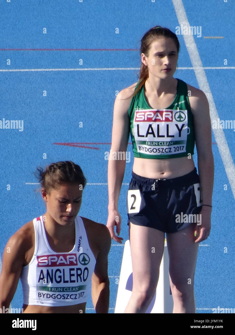 2017 Athlétisme Championnats d'Europe U23, 800m femmes qualités29 14 07 2017 Banque D'Images