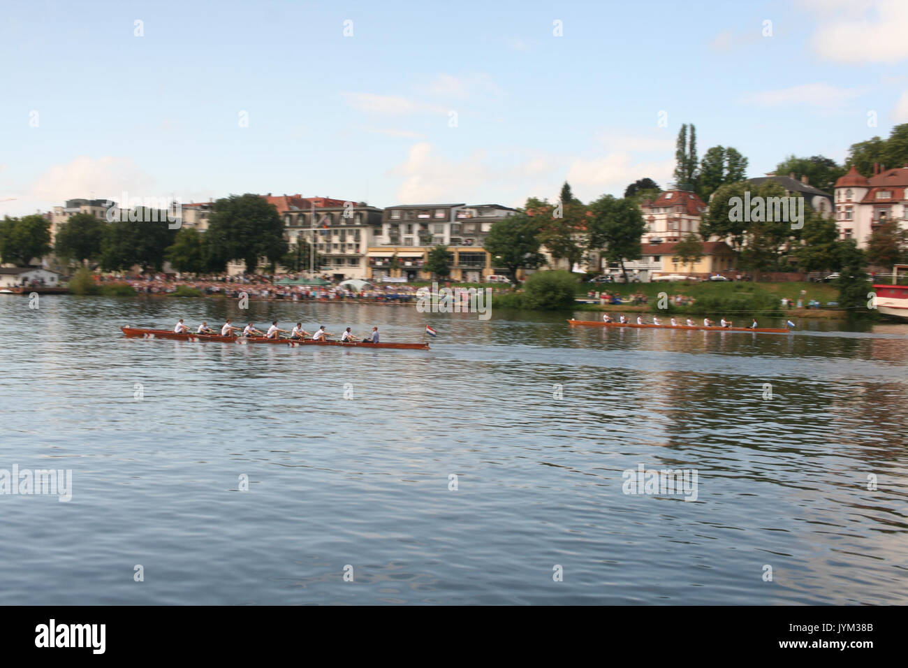 20170720 william kate heidelberg neckar coxing bruecke Theodor Heuss Banque D'Images