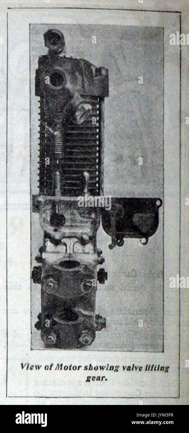 1903 De Dion Bouton unique cylindre moteur (2) Banque D'Images