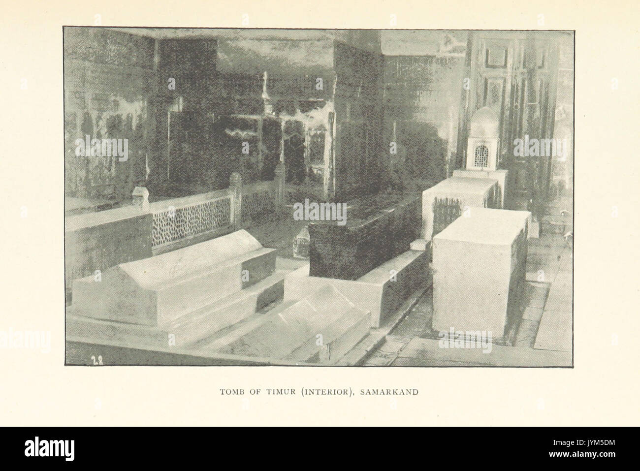 Pg211 tombe de l'intérieur du Timor oriental, Samarkand Banque D'Images