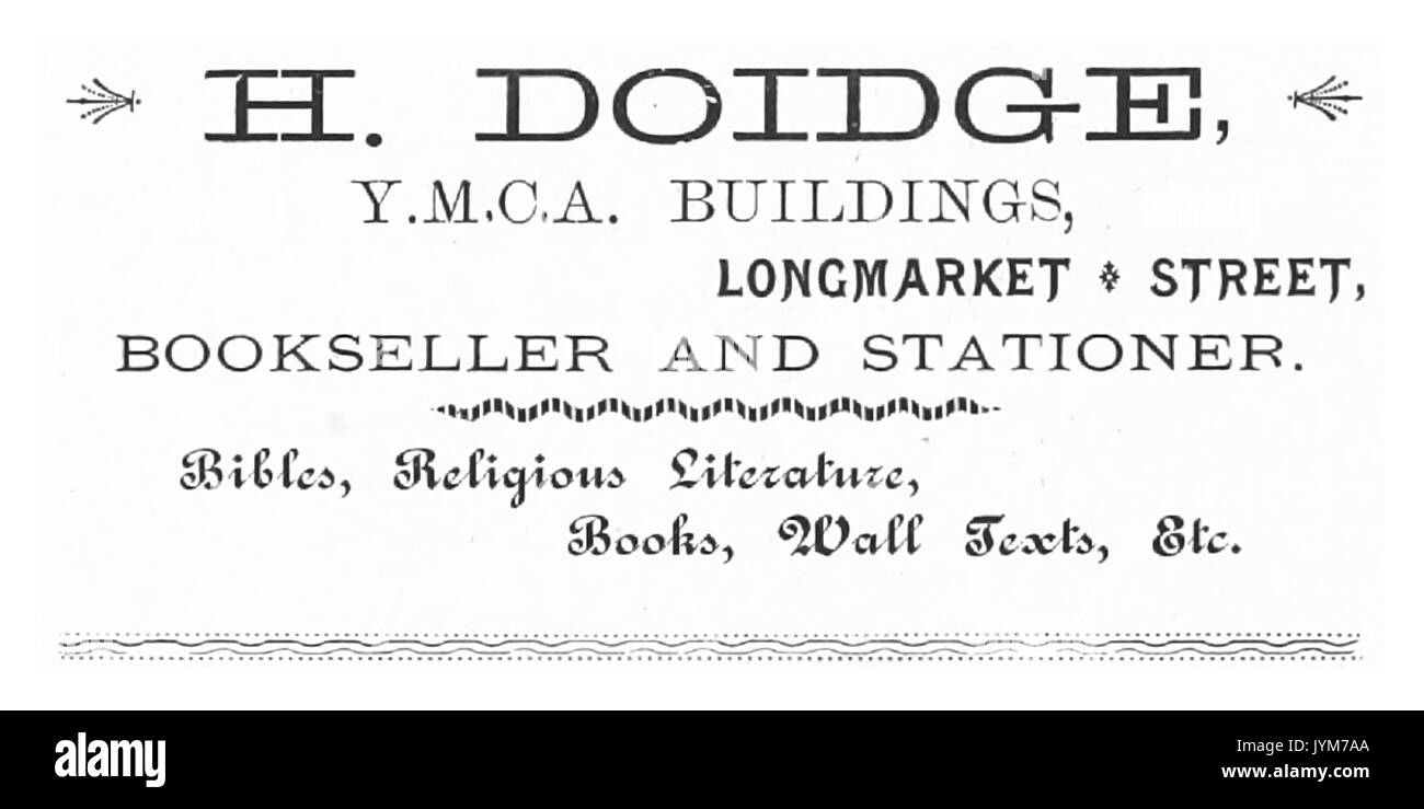 PMB1898, pg260c de la publicité Banque D'Images