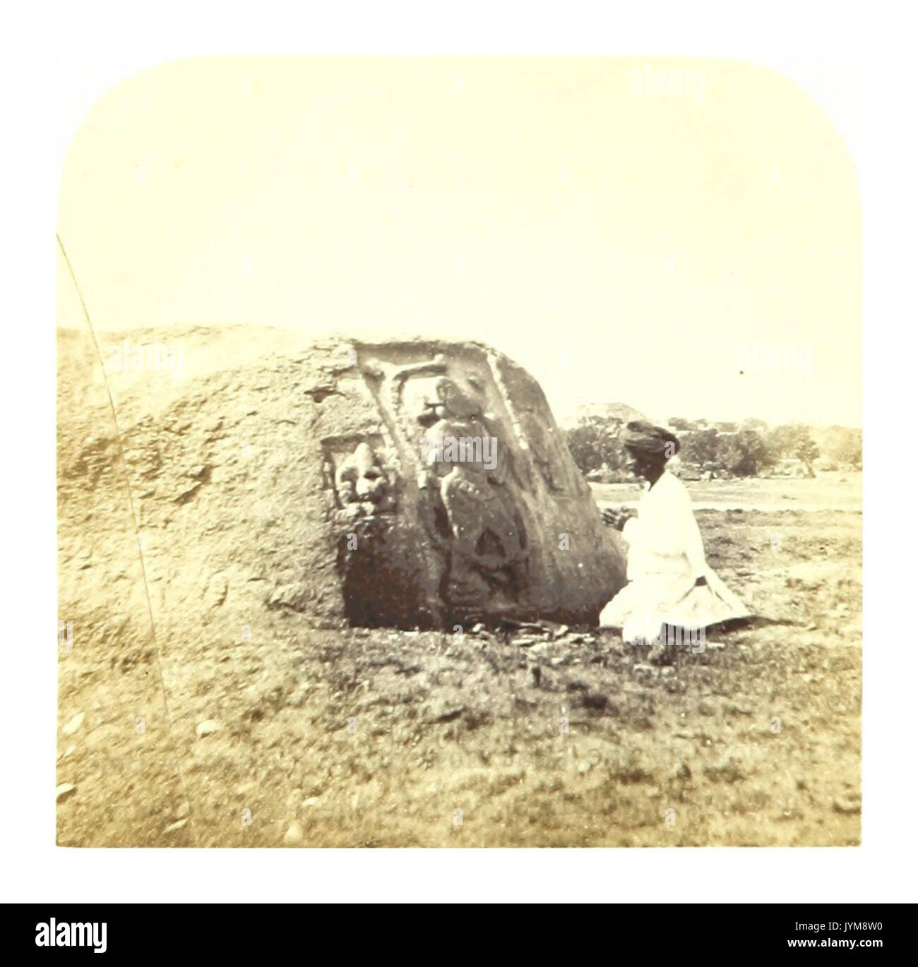 Souder en Inde 1862 pg310 (073 pensée de la route) Banque D'Images