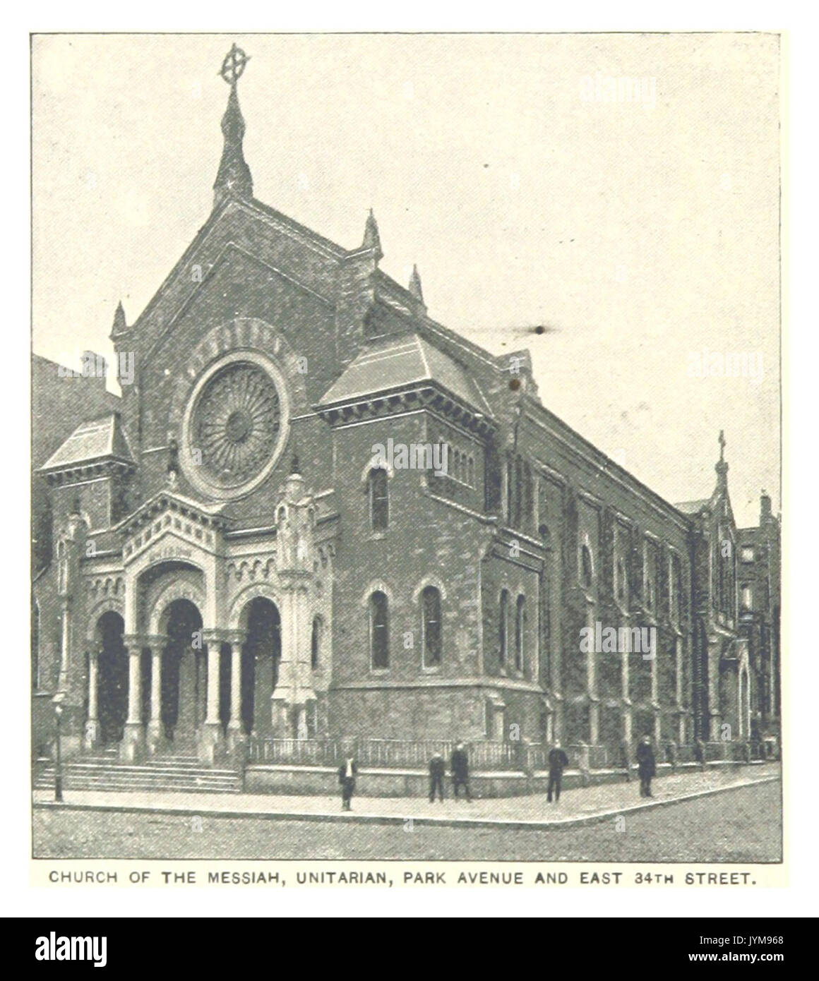 392 L'ÉGLISE DU MESSIE (AUM) PARK AVENUE ET EAST 34TH STREET Banque D'Images