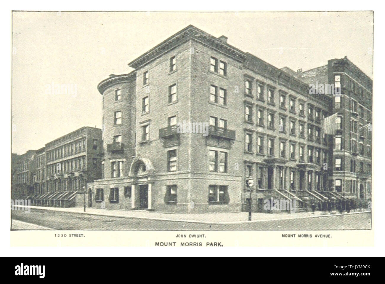 (King1893NYC) pg156 Mount Morris Park Banque D'Images