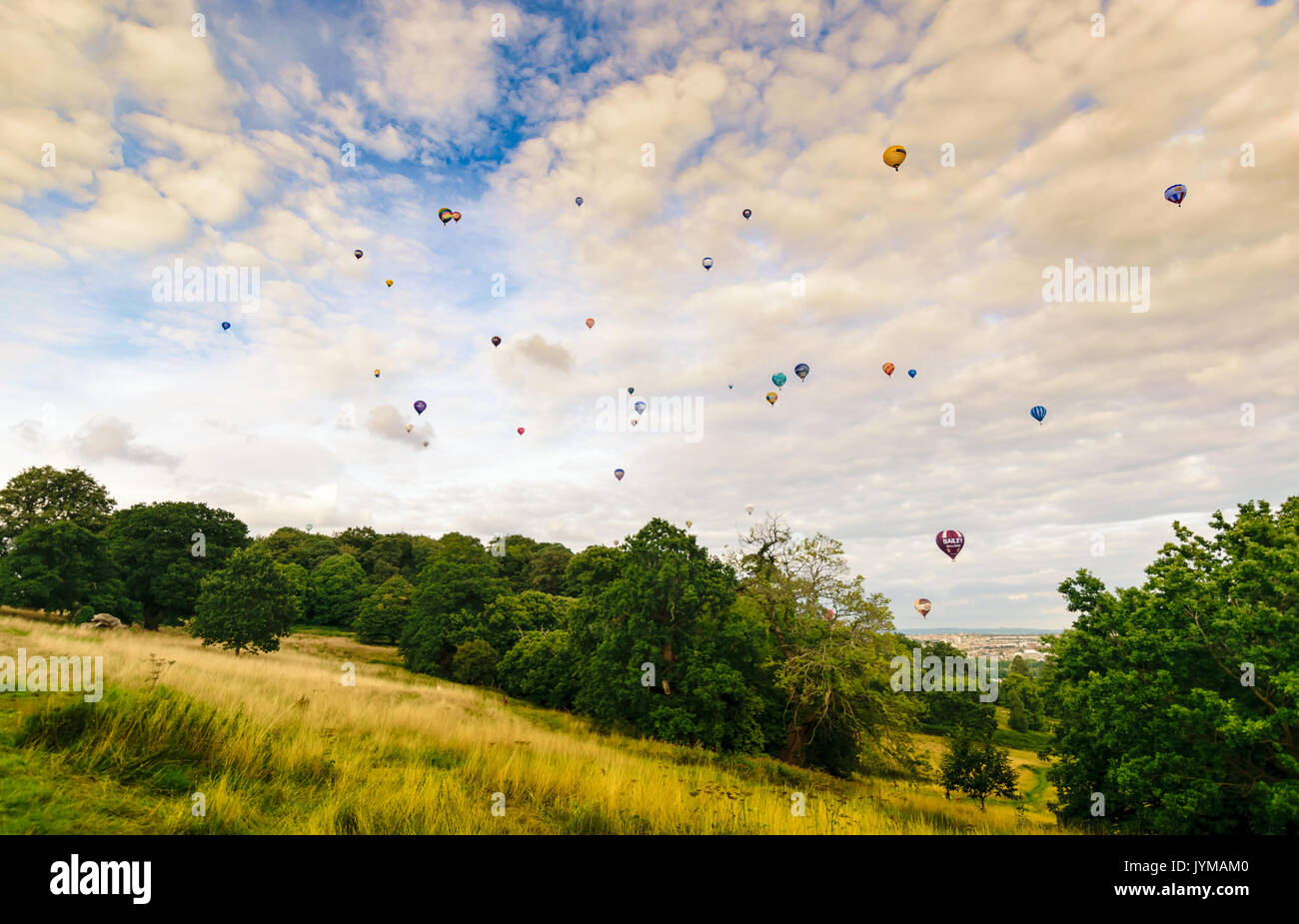 Baloons festival à bristol Banque D'Images