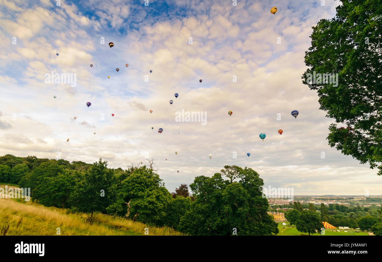 Baloons festival à bristol Banque D'Images