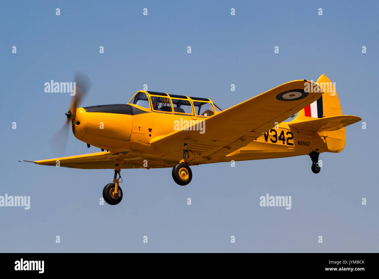 Fairchild PT-19A Cornell en vol au cours de la 2017 Nevada Comté de marine le Pen Banque D'Images