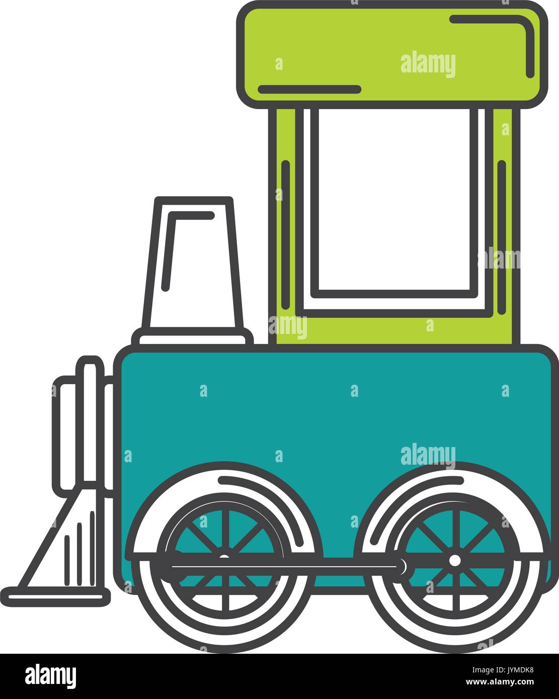 Toy train vecteur icône isolé illustration design Illustration de Vecteur