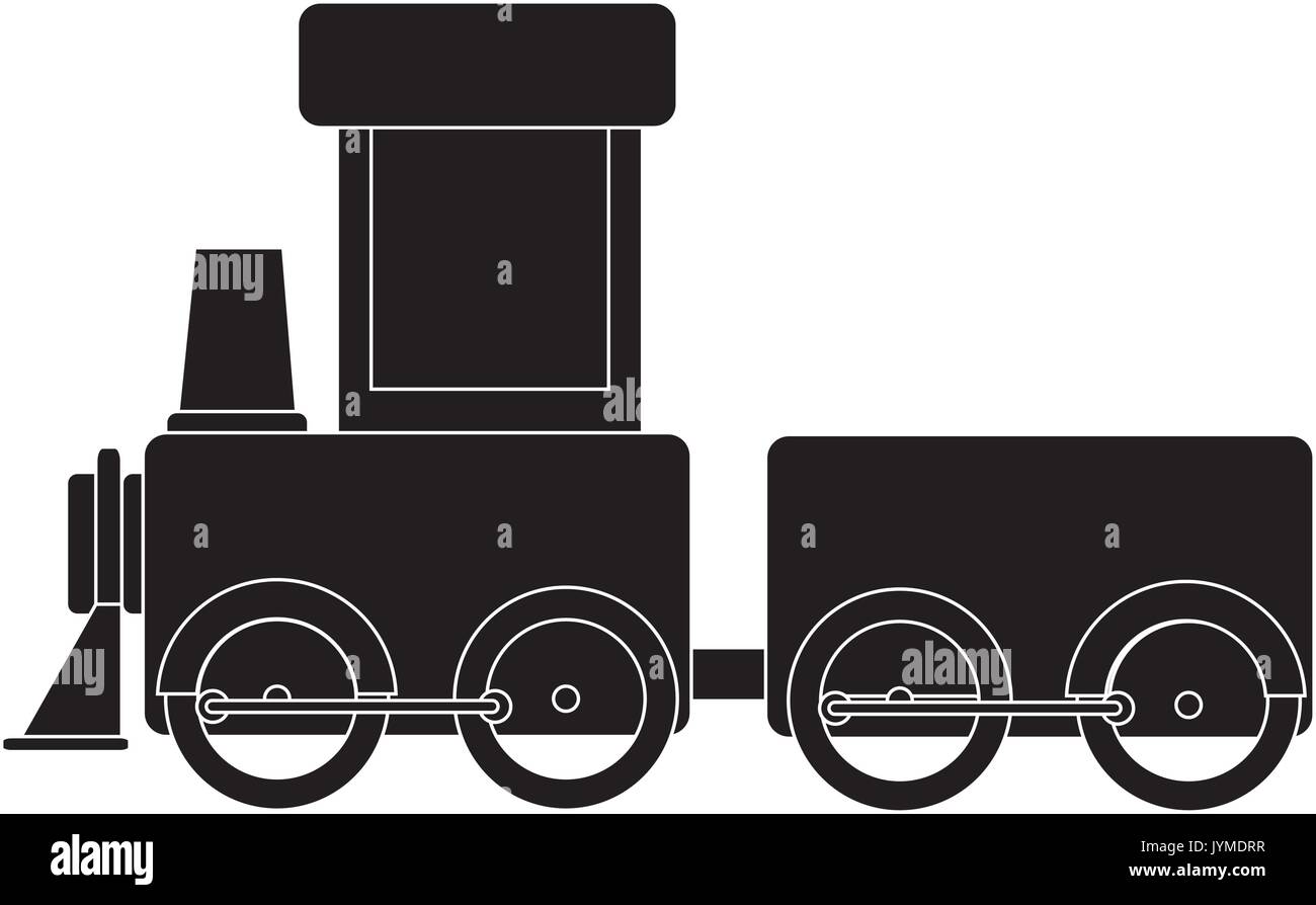 Toy train vecteur icône isolé illustration design Illustration de Vecteur