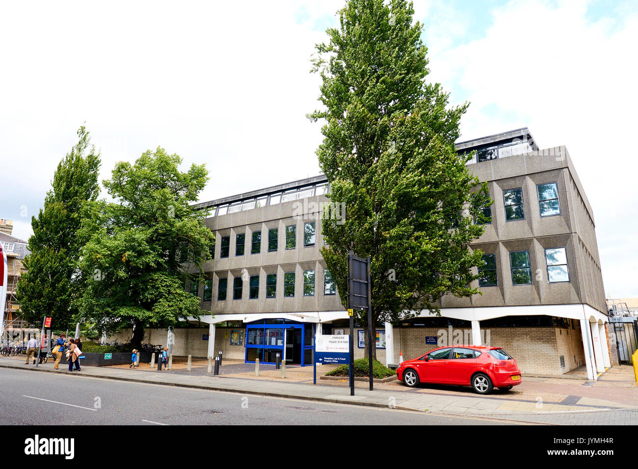 Parkside de Police, Parkside, Cambridge, Royaume-Uni Banque D'Images