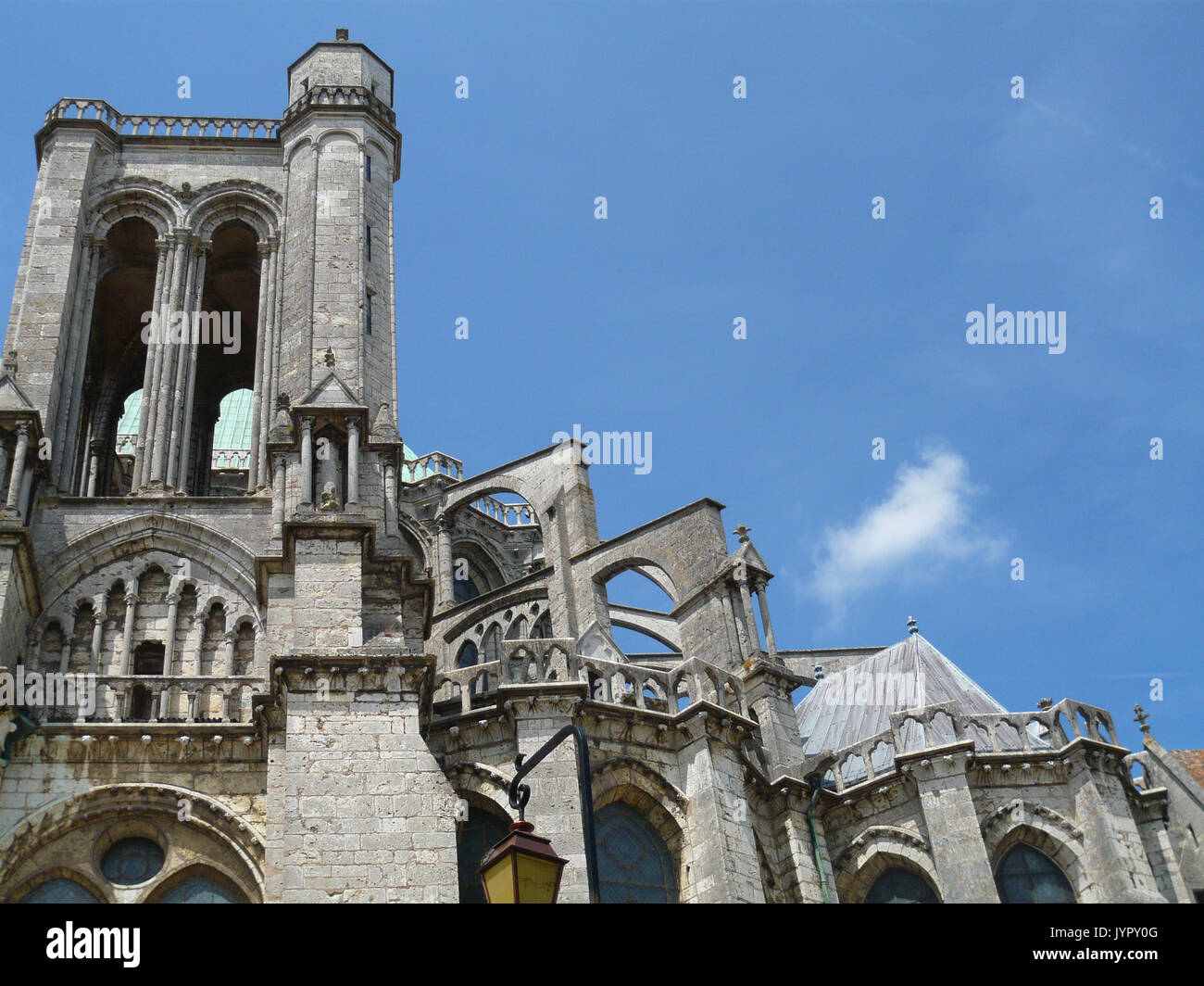 La cathédrale de Chartres Banque D'Images