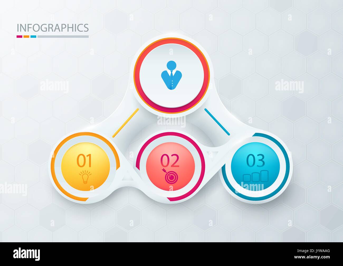 Quatre étapes à l'infographie. Modèle de diagramme, graphique, présentation et graphique. Concept d'affaires avec 4 options, pièces, étapes ou de processus. Abstract. Illustration de Vecteur