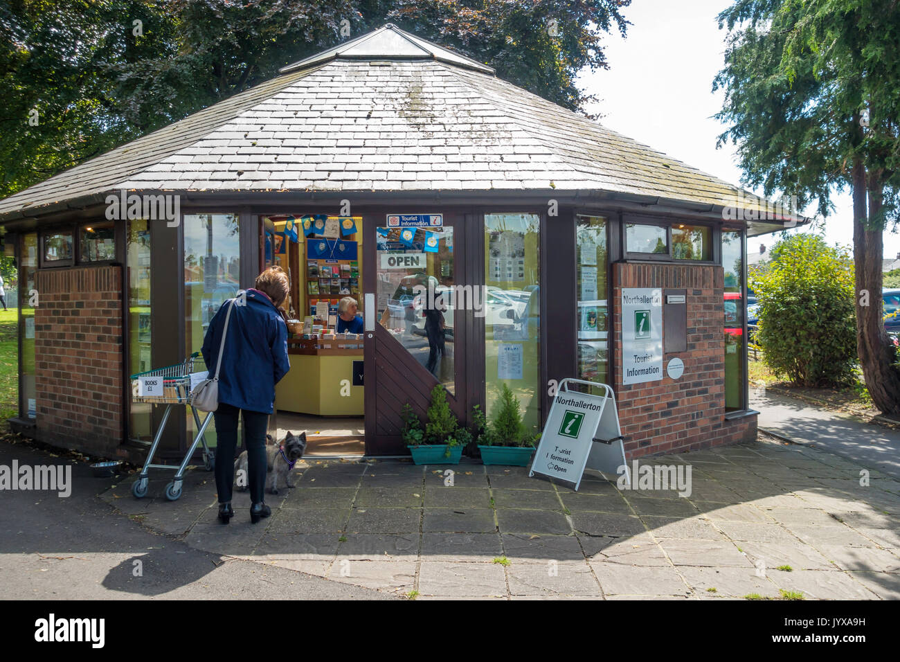 Bureau d'information touristique et centre d'Amlwch North Yorkshire Angleterre Banque D'Images