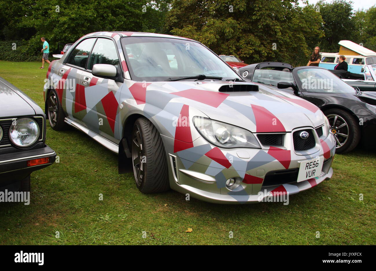 Tewin, UK. 20e Août, 2017. Tewin Classic Car Show 2017, Tewin, Hertfordshire, Royaume-Uni le 20 août 2017 Credit : KEITH MAYHEW/Alamy Live News Banque D'Images