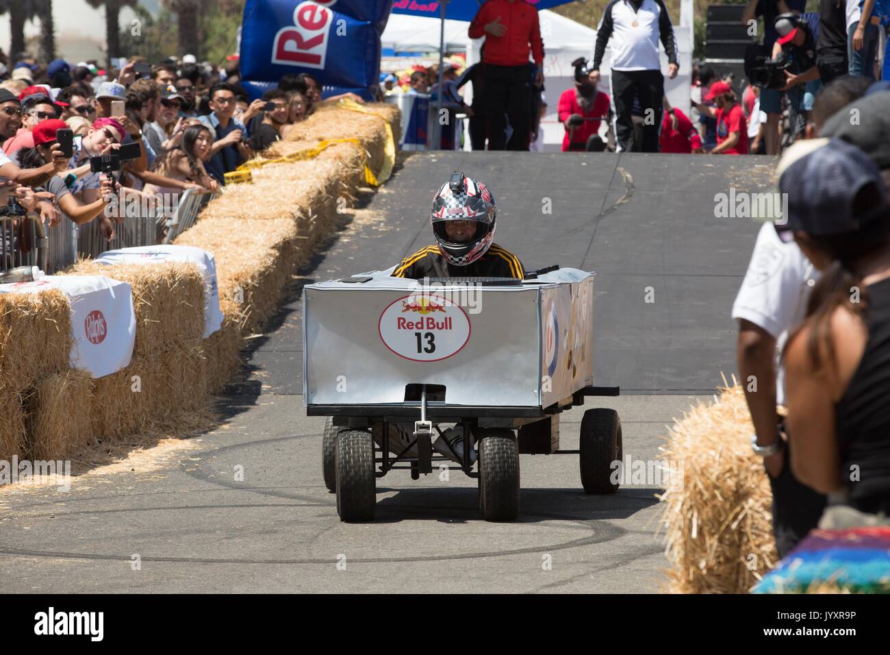 Los Angeles, États-Unis. 20 août 2017. Atmosphère 2017 Red Bull Soapbox Race Elysian Park août 20,2017 Los Angeles, Californie. Banque D'Images