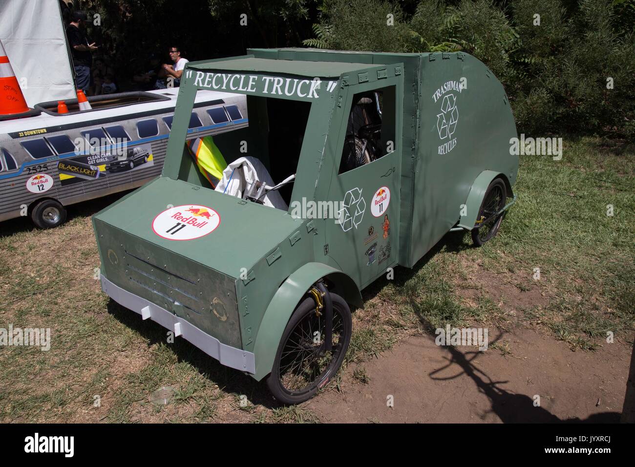 Los Angeles, États-Unis. 20 août 2017. Atmosphère 2017 Red Bull Soapbox Race Elysian Park août 20,2017 Los Angeles, Californie. Banque D'Images